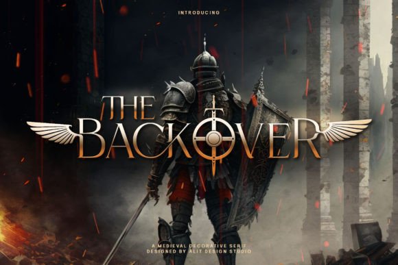 Backover Typeface: The Heroic Font for Bold Branding