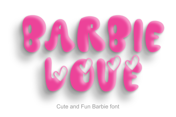 Barbie Love: A Playful Font for Unforgettable Projects