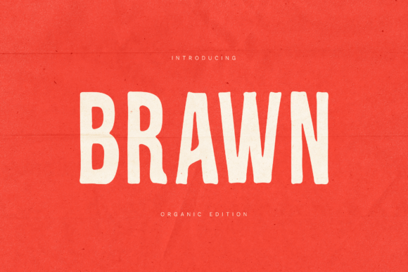 Brawn Typeface: The Bold, Authentic Choice for Impactful Design