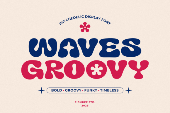 Bring Bold Retro Energy to Your Projects with Groovy Waves