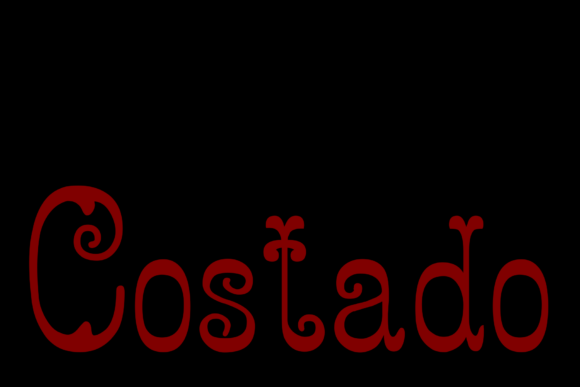 Costado: A Classic Wood-Type Font for Modern Designers
