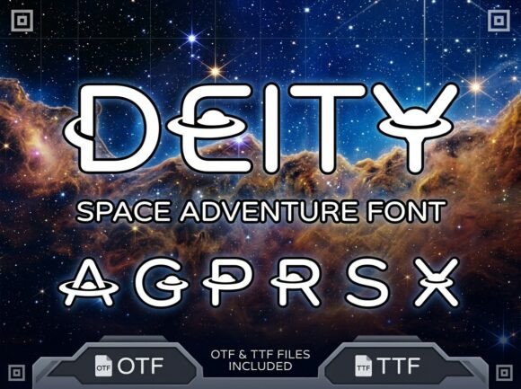 Deity: The Typeface for Galactic Impact