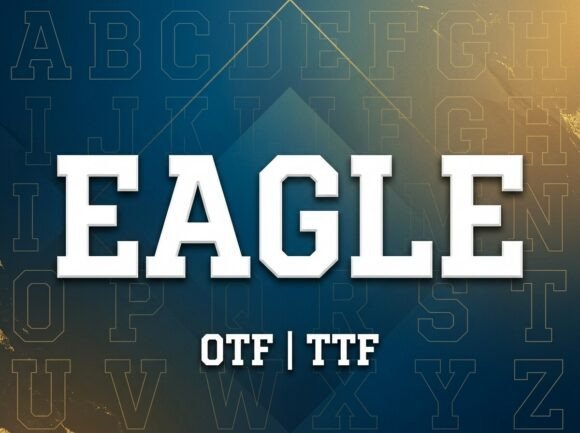 Eagle: Command Attention with This Athletic Typeface