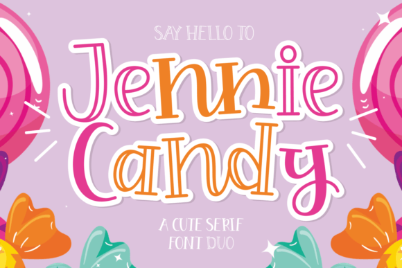 Exploring Jennie Candy: A Sweet Serif for Friendly Branding