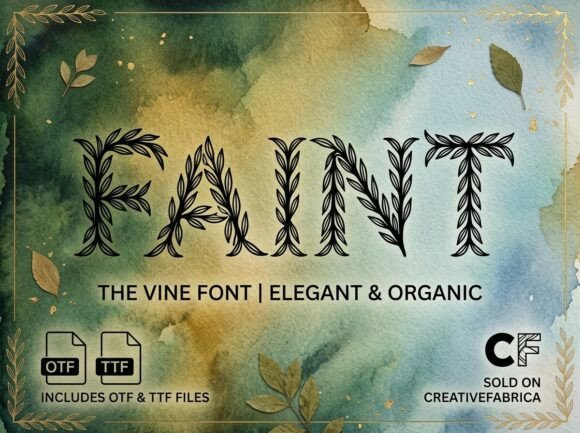 Faint: Root Your Creative Vision in Botanical Sophistication
