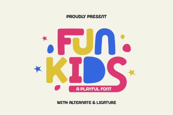 Fun Kids: A Typeface That Brings Playful Energy to Design