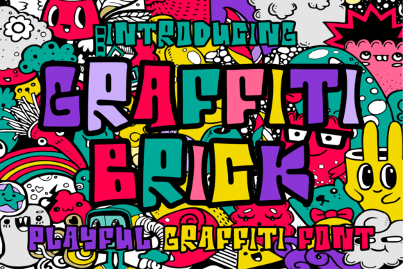 Graffiti Brick: Your Go-To Font for Urban Energy