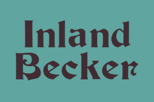 Inland Becker: The Classical Font for Modern Branding