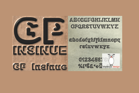 Insinue: The Embossed Bold Font for Modern Titles