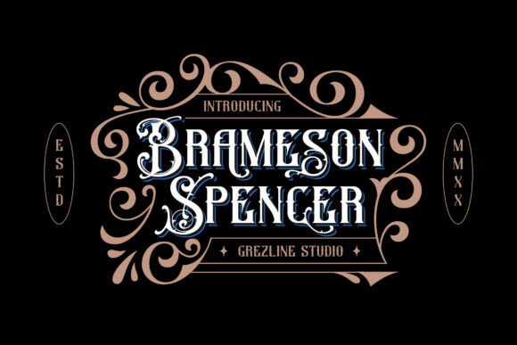 Introducing Brameson Spencer: A Bold Serif for Timeless Branding
