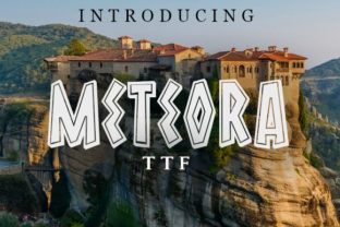 Meteora: A Greek-Style Font That Transforms Your Designs