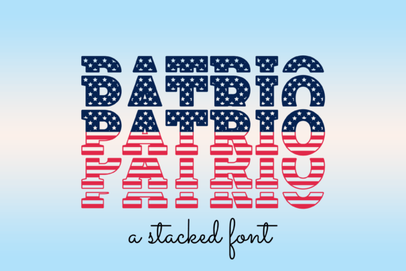 Patrio: A Bold Type for USA-Inspired Design Projects