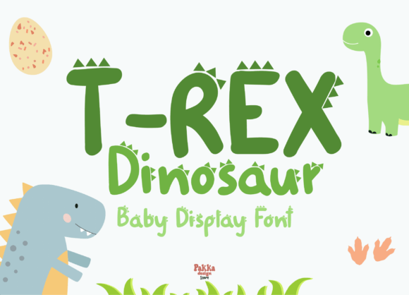 T-Rex Dinosaur: A Font with Prehistoric Personality